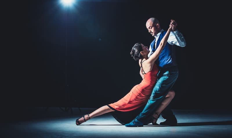 Coppia che balla il Tango Argentino